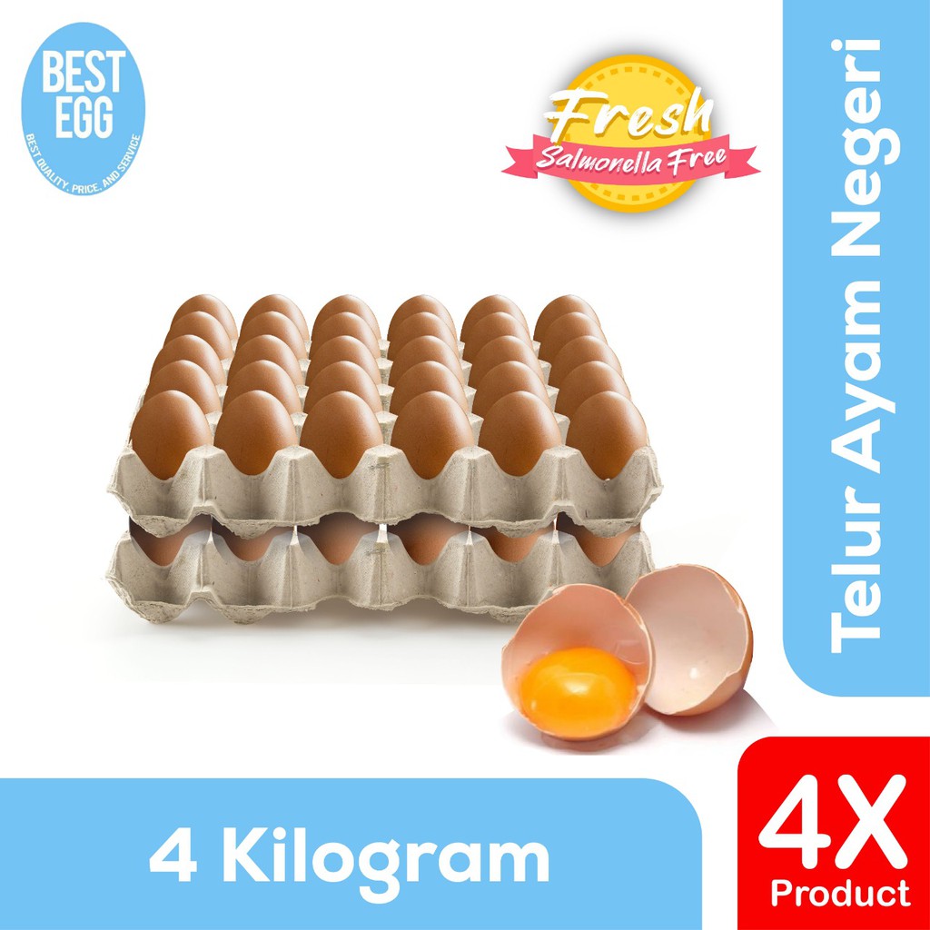 

Best Egg Telur Ayam Negeri 4Kg - Bisa Delivery Ke Seluruh Jakarta