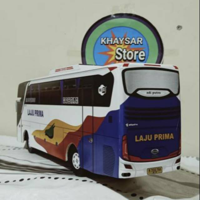 Miniatur Bus bis sdh LAJU PRIMA