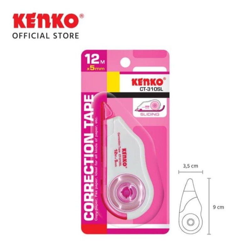 

CORRECTION TAPE KENKO CT-310SL / TIP-X KERTAS / STIPO KERTAS