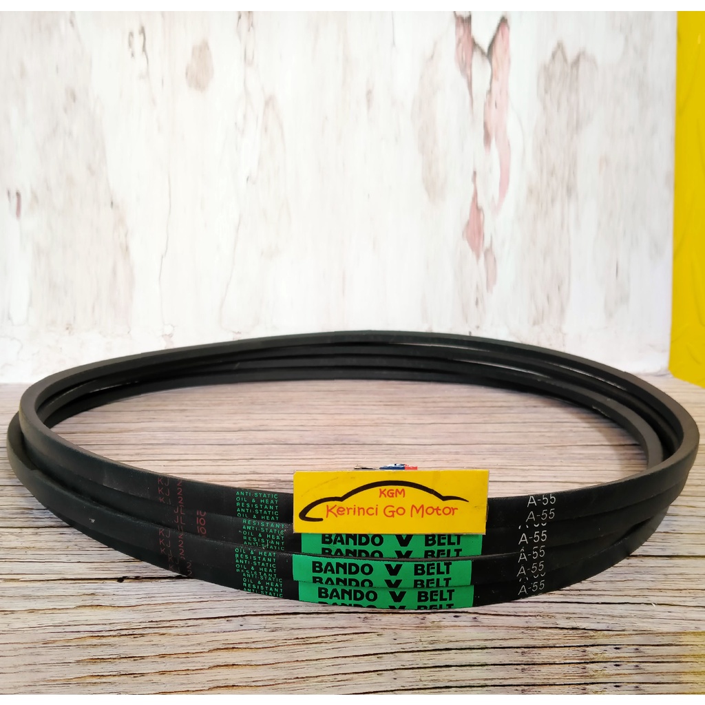 BANDO VAN BELT A-55 V BELT TALI KIPAS A55 FAN BELT VANBELT POLOS A-55