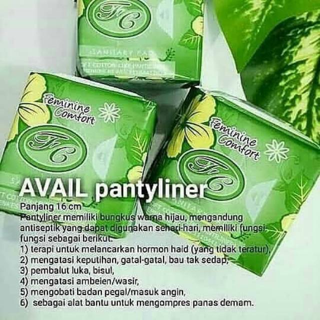 Jual Avail Pembalut Herbal Pantyliner Hijau Mengatasi Keputihan Melancark Jakarta Barat Chocho Shop1 Tokopedia