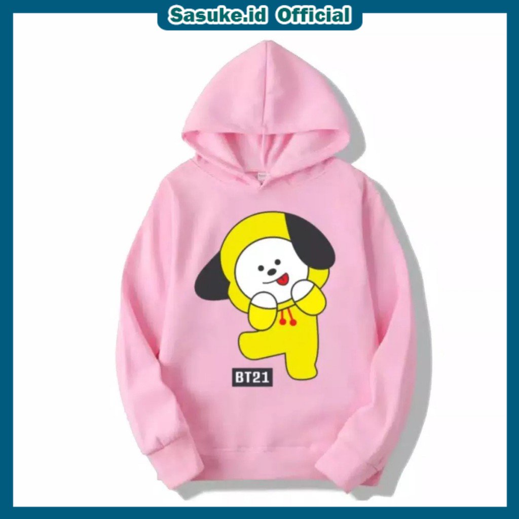 Sweater Anak Bt21 usia 6 sampai 12 thun