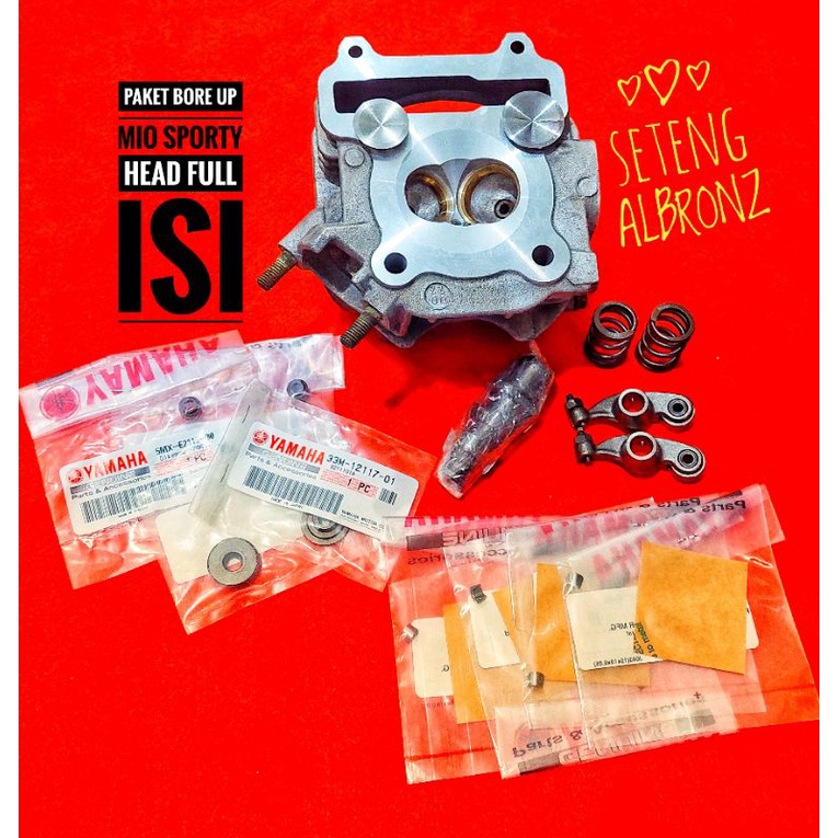 PAKET BORE UP MIO PNP KLEP 28/24-29/24-30/25-31,5/27-34/29,-35/30SET FULL ISI- BOYRENK RACING