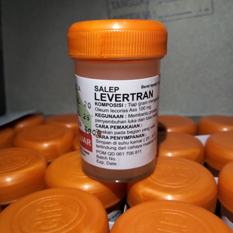 Salep Levertran - Salep Luka Bakar