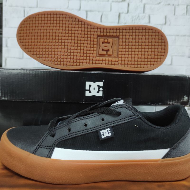 Sepatu Anak Original DC LYNNFIELD Black-White-Gum (BWG)