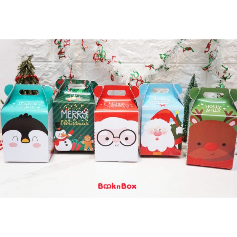 

Packaging lucu unik design natal tidak pasaran cocok utk gift natal