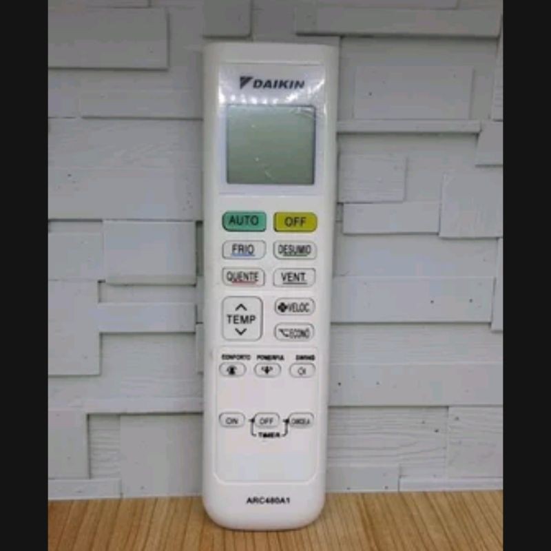 REMOTE REMOT AC DAIKIN ARC480 SERIES ORIGINAL