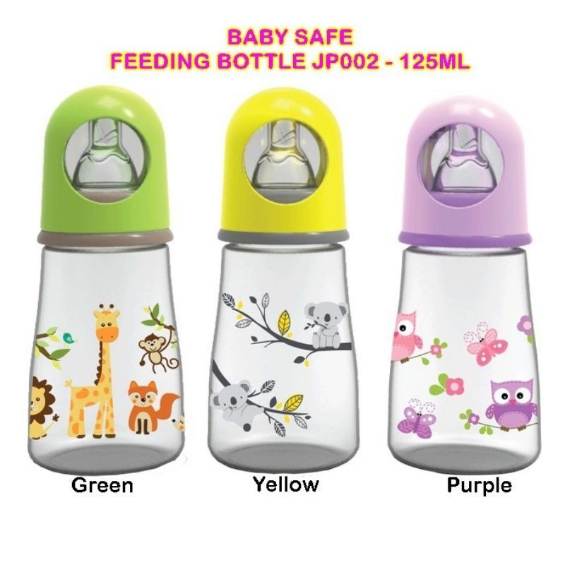 Botol Susu Baby Safe Feeding Bottle 250ml JP003, 125ml JP002