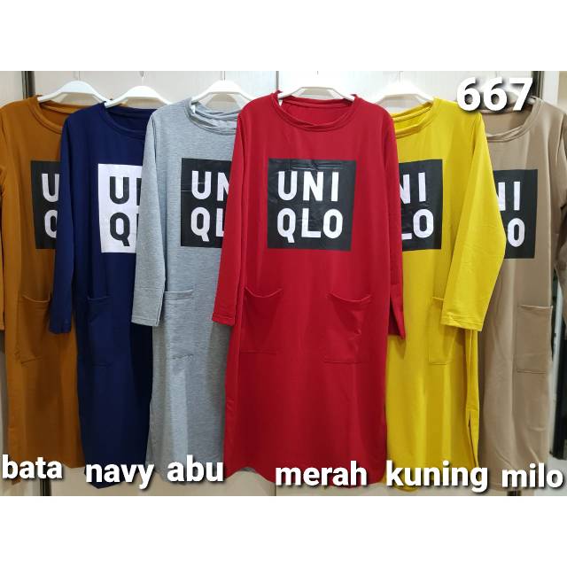 TUNIK BABYTERY PREMIUM SABLON UQL 667