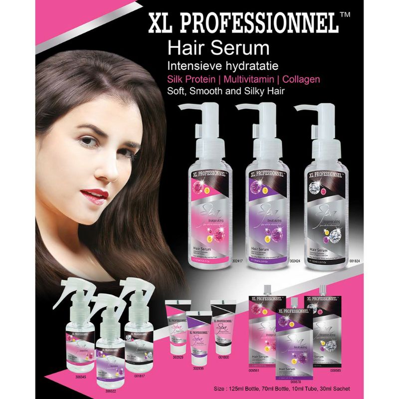 XL PROFESSIONNEL Hair Serum Spray 70 mL | Serum Rambut XL