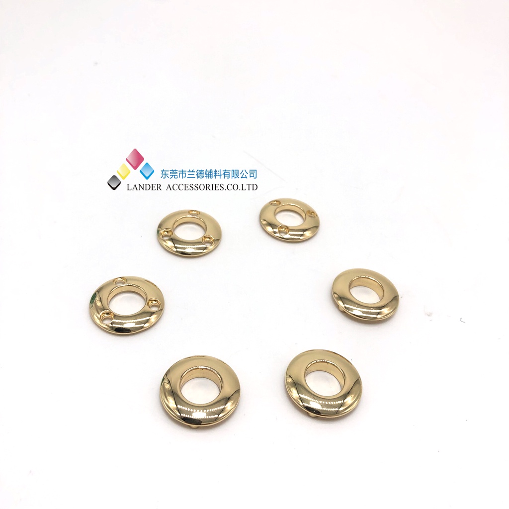 Lander Mata Ayam / Eyelet / 10,5mm / Shiny Gold / FX1372 / 2pcs