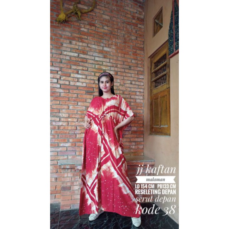 KAFTAN MALAMAN BATIK PEKALONGAN