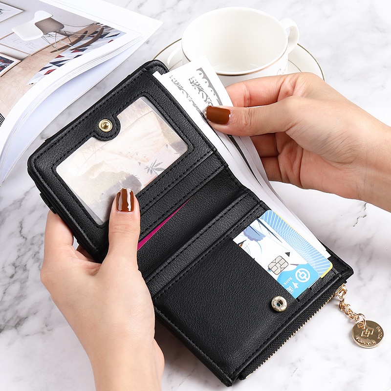 TasMolly Jims Honey WALLET dompet - dompet wanita Murah with Card Holder -PU Leather dompet cewek -dompet lipat - dompet kecil - Korea fashion dompet pendek real pic bisa cod Hathin muii 32/ 4 colors