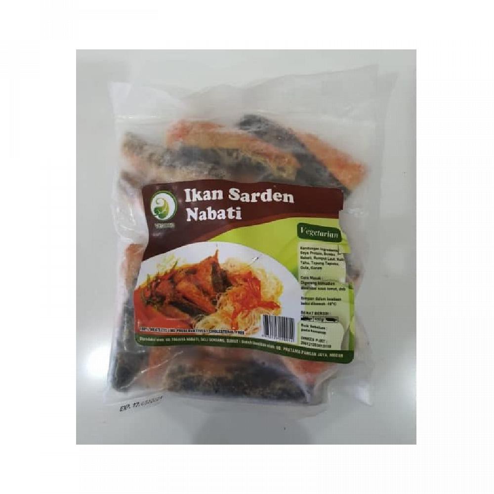 

IKAN SARDEN NABATI - VEGETARIAN 450 GR