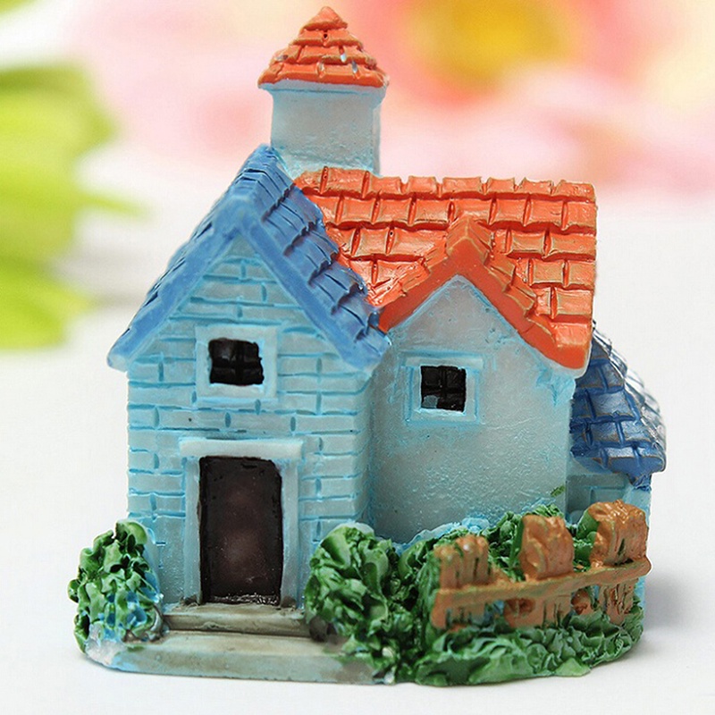 Miniatur villa Hutan Untuk Taman Rumah Boneka