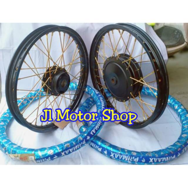 Sepaket Velg jari Jari Beat Vario Scoopy Fino Xride M3 Mio J Spin Skywave Hayate Dll Plus Ban