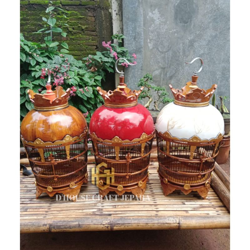 Sangkar Perkutut Kayu Jati Dari Jepara