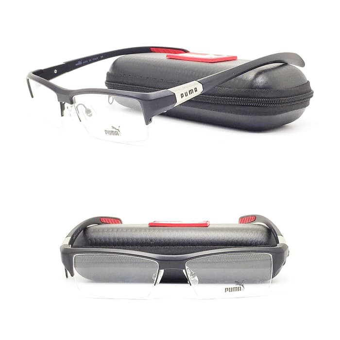 Frame Kacamata Puma Half Sport Free Lensa Minus