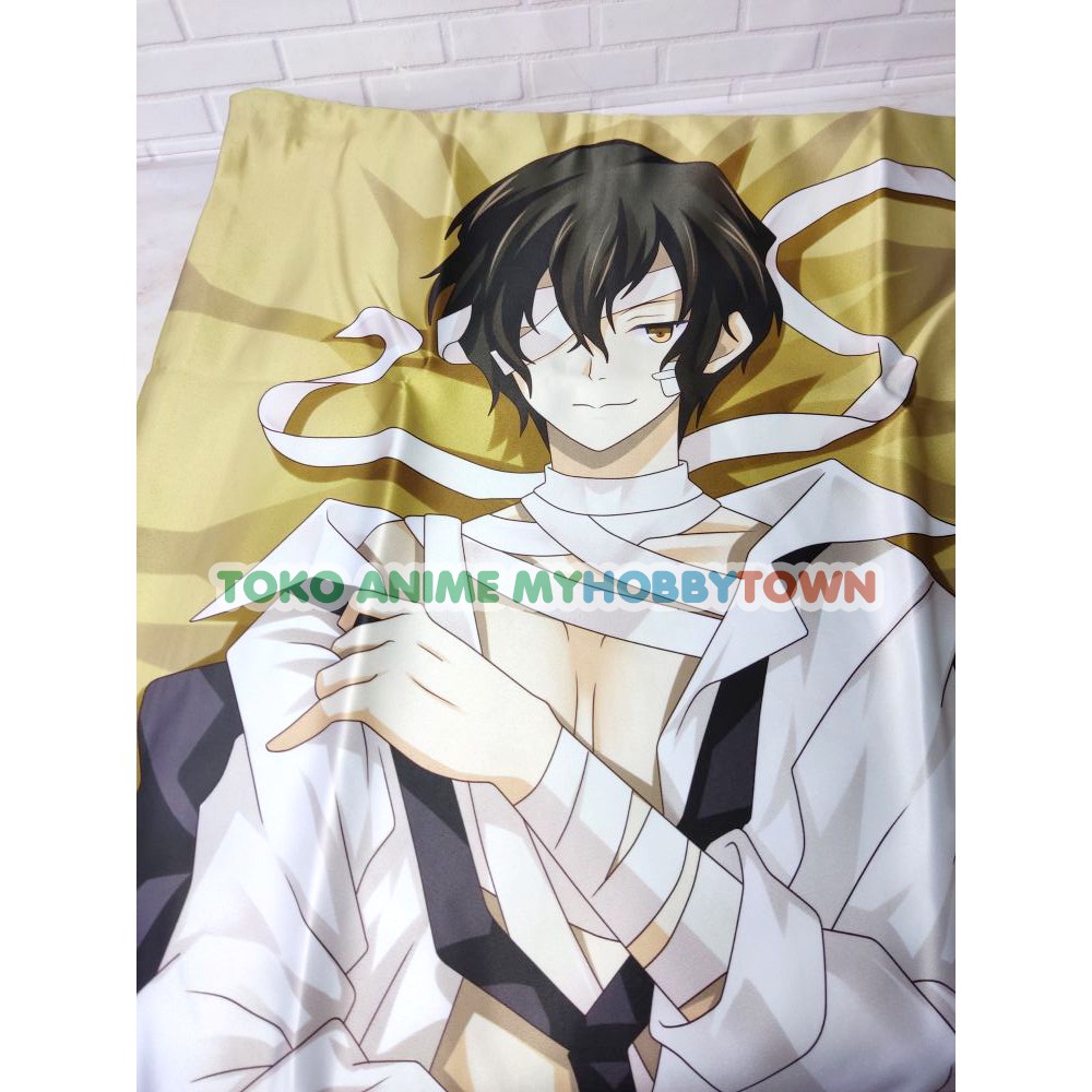 Sarung Bantal Anime Dakimakura Bungou Stray Dog : Osamu Dazai