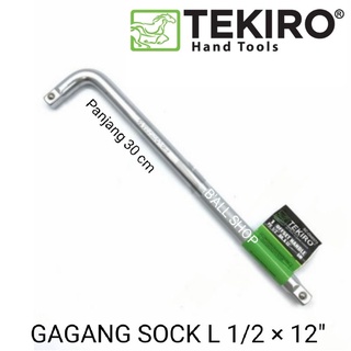 Gagang Sock L 1/2” x 12” Tekiro