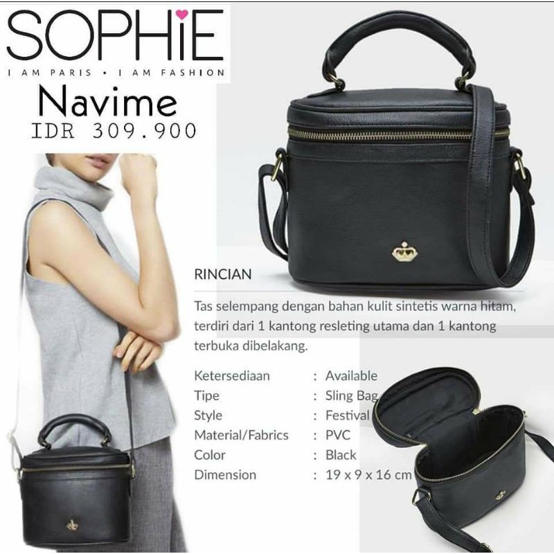 TAS NAVIME SOPHIE PARIS SAS LOGO MAHKOTA