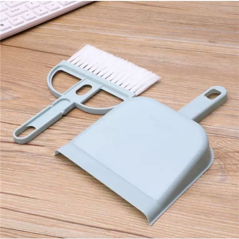 Sapu Pengki Set Mini Murah / Sapu Plus Serokan Set / Mini Dustpan Set