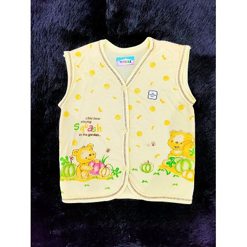 BAJU SINGLET ANAK BAJU KUTUNG/YKS BAYI/NEWBORN TANPA LENGAN UNISEX (AW)