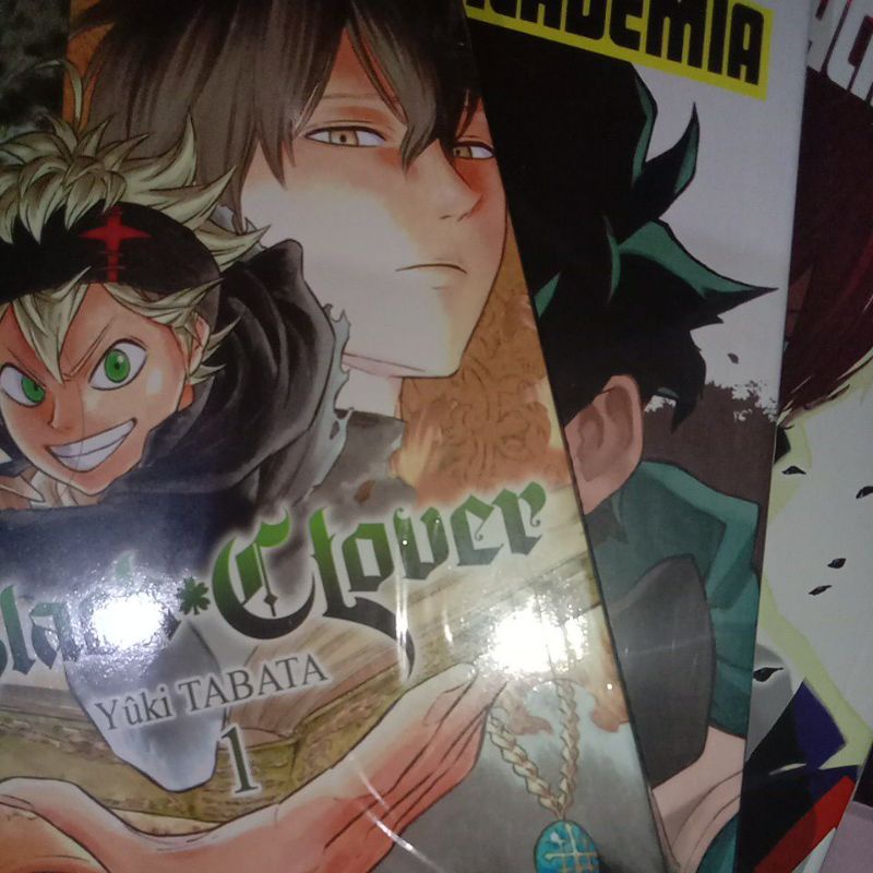 Manga Black clover & Boku No Hero