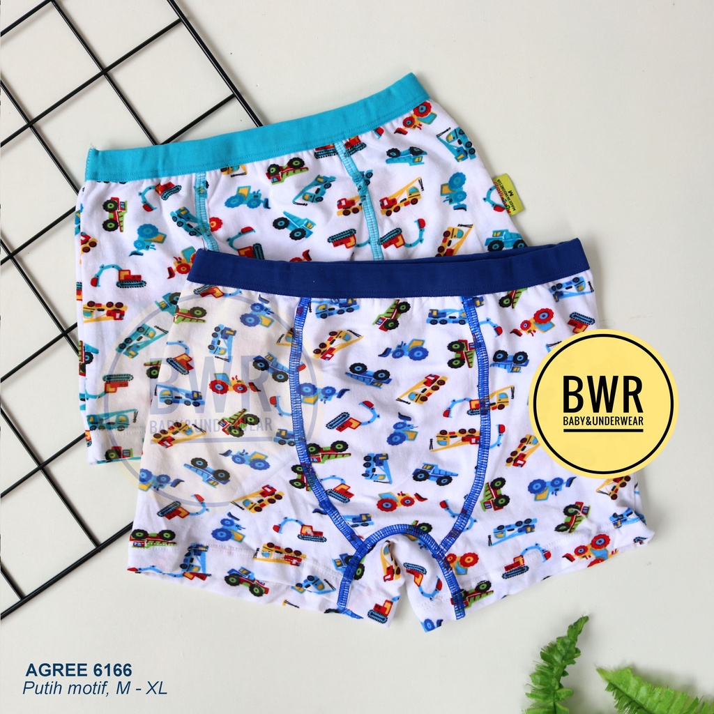 [ Ecer ] CD Boxer Anak Agree 6166 6168 6170 6169 / Celana Dalam Boxer Anak Kids Laki Laki Pilih Motif | Bwr