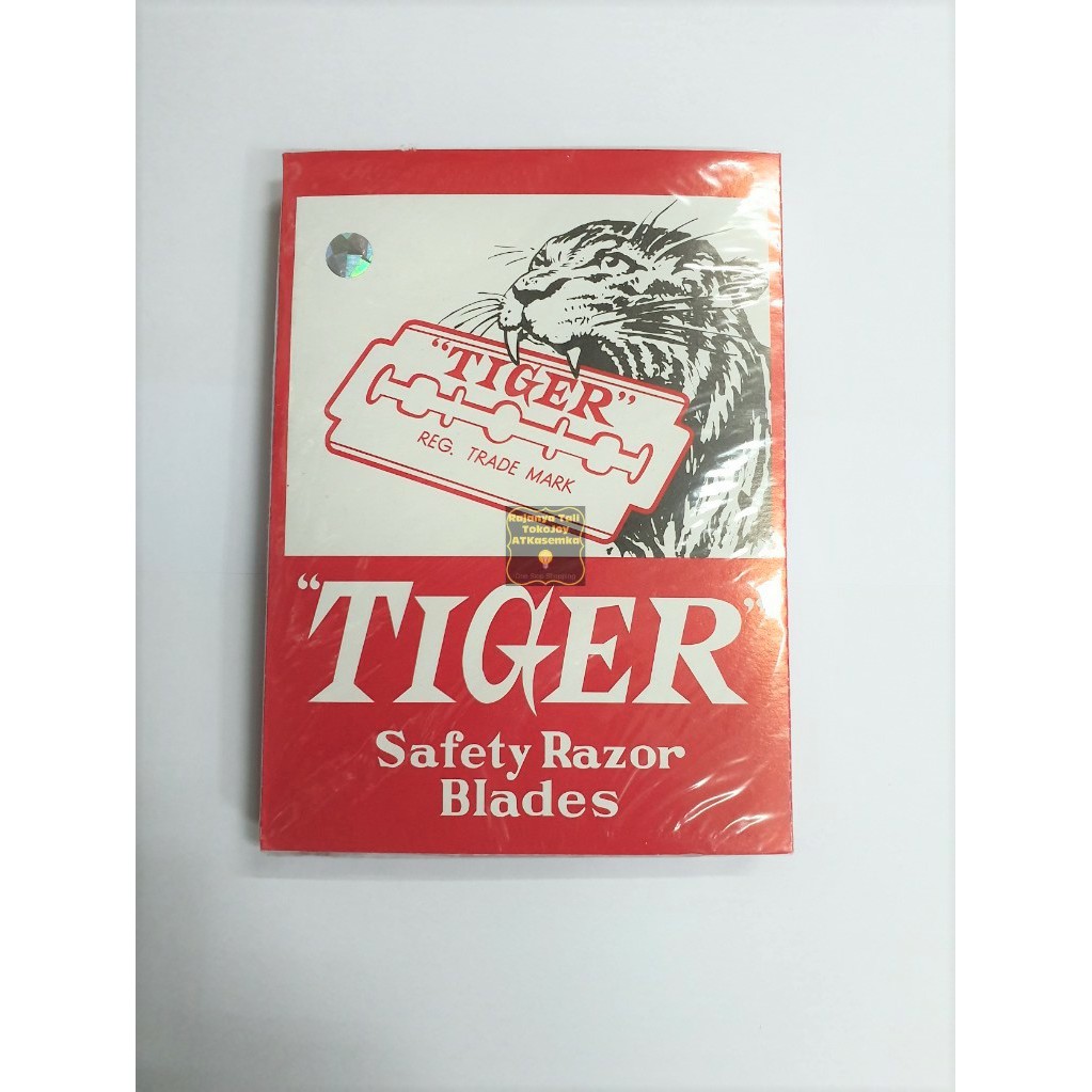 

Silet TIGER ASLI Hologram/ Mata Pisau Cukur TIGER /Safety Razor Blades