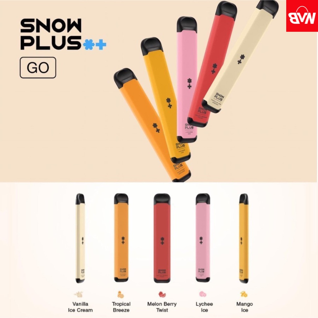 Jual SnowPlus GO Disposable Pods 5 Varian Flavor NEW LIMITED