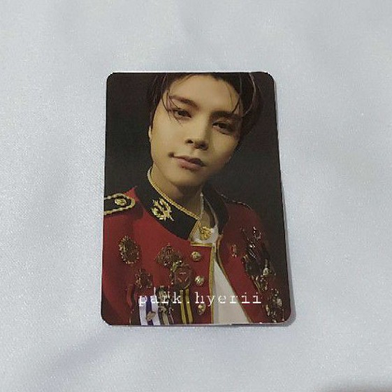 Johnny nct 127 punch final round first player / 1st player photocard pc