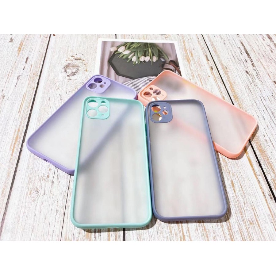 CASE DOVE MACARON PASTEL IPHONE 6 / 6 PLUS 7 PLUS X XR XS MAX SE