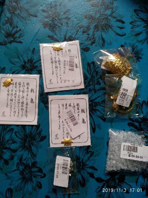 Cod Qipin 500pcs Kacang Bening Bahan Karet Lembut Untuk Perhiasan