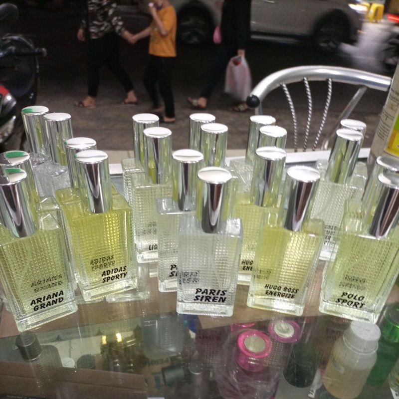 parfum the best quality  30ML dan 50ML  3:1 banyak bibitnya