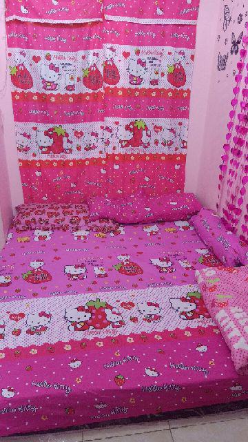 Home Made Sprei No 1 Hello Kitty