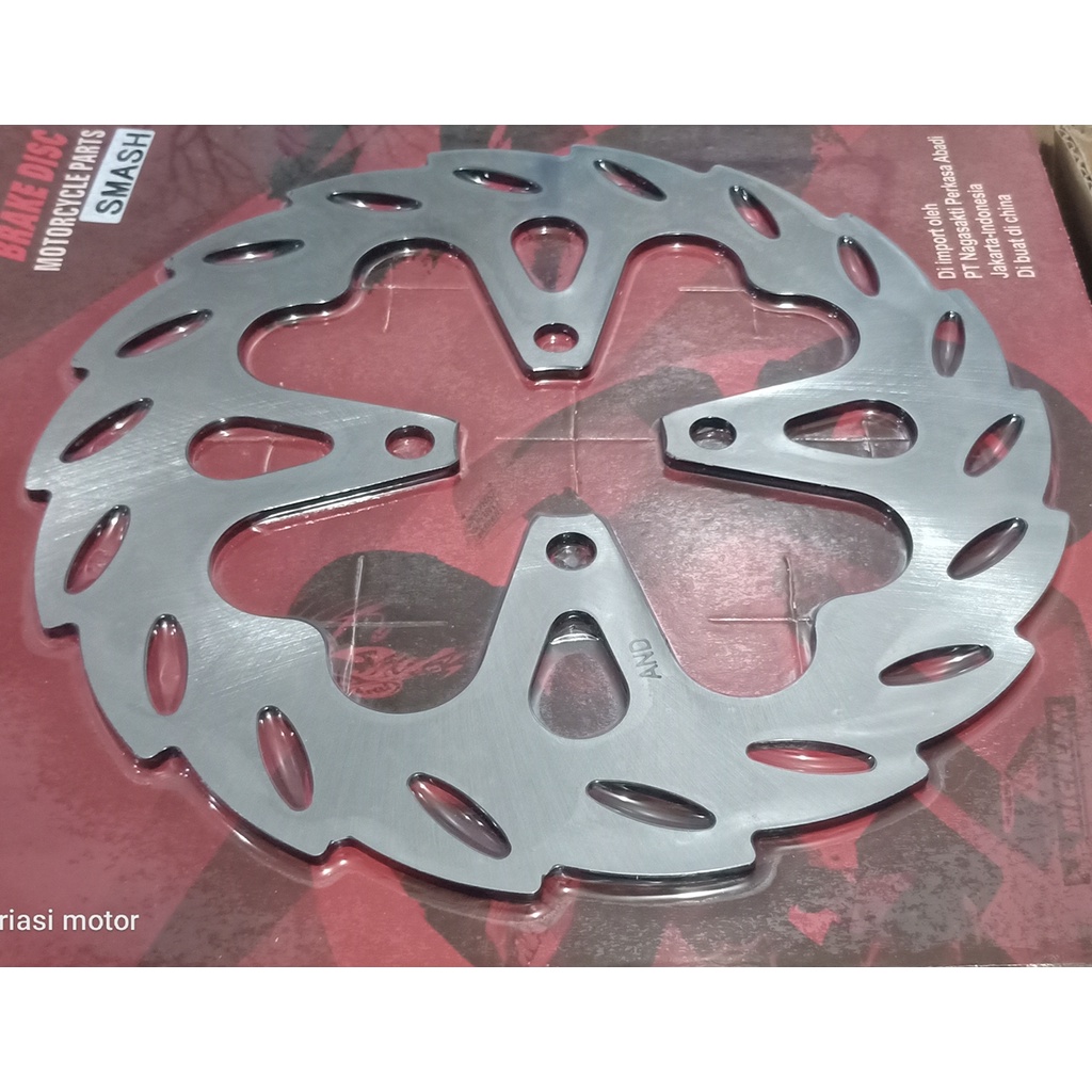 PIRINGAN DEPAN SMASH  SHOGUN NEXT SKYWAVE HAYATE TITAN SKYDRIVE SPIN FRONT DISK CAKRAM 220MM