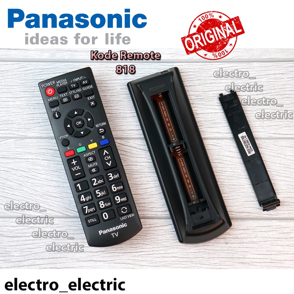 Remote TV Panasonic  LED LCD Dijamin Original