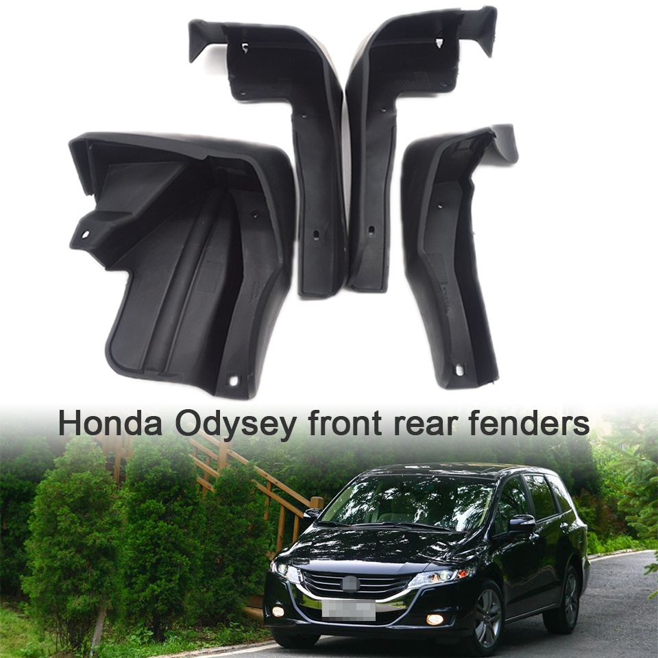 1 Set Mud Flap Pelindung Splash Untuk Fender Mobil Honda Odyssey JDM 2014 2015 2016 2017