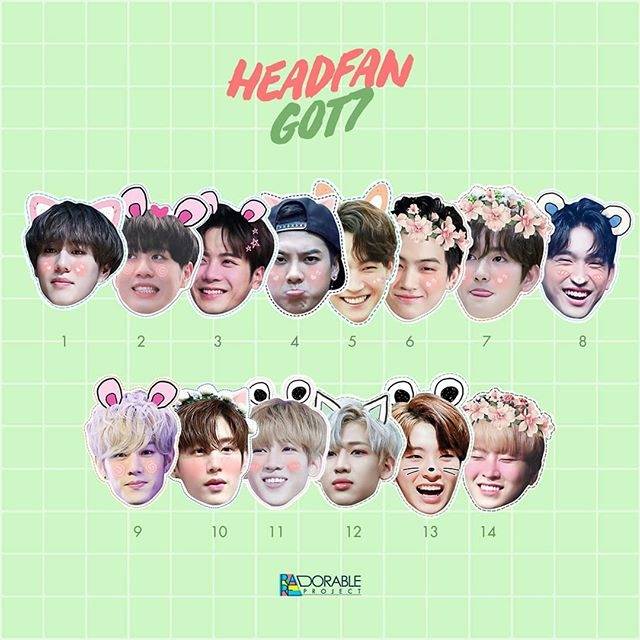 HANDFAN / KIPAS KPOP GOT7