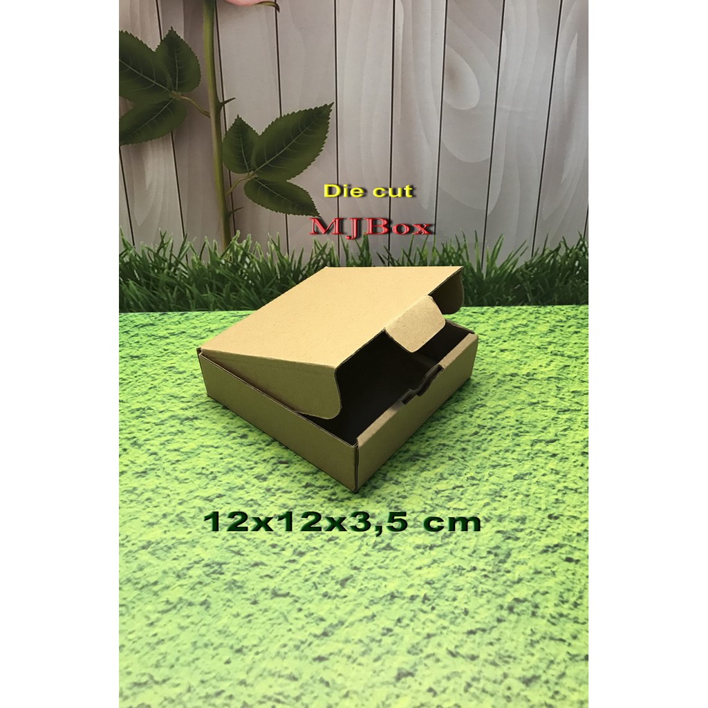 Kardus Karton Uk, 12x12x3,5 cm...Die Cut U/packing - aksesoris - dll-2