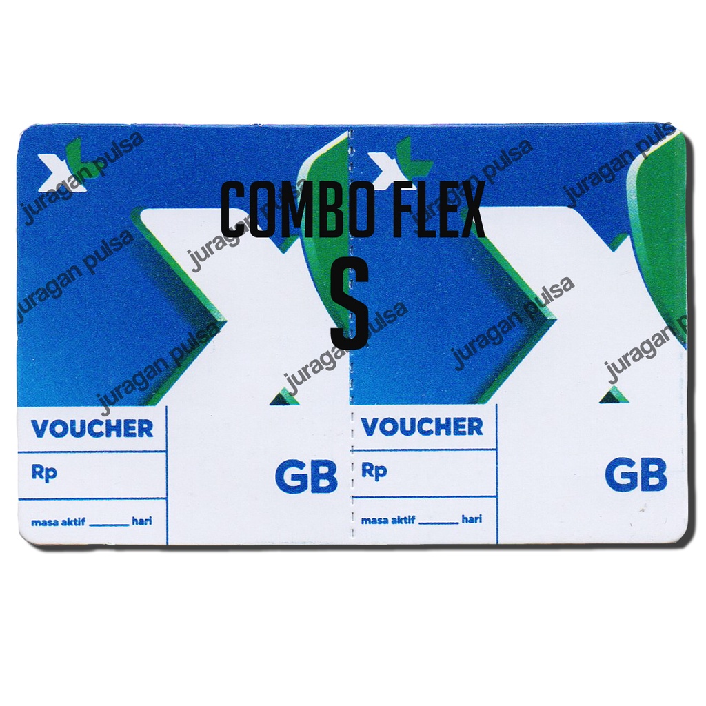 Voucher XL Combo Flex S 30Hari (+Xtra Unlimited Turbo)