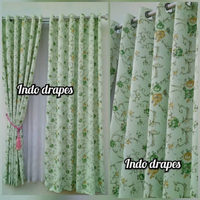 Gorden gordyn hordeng minimalis blackout import shabby Gorden gordyn hordeng minimalis blackout import shabby