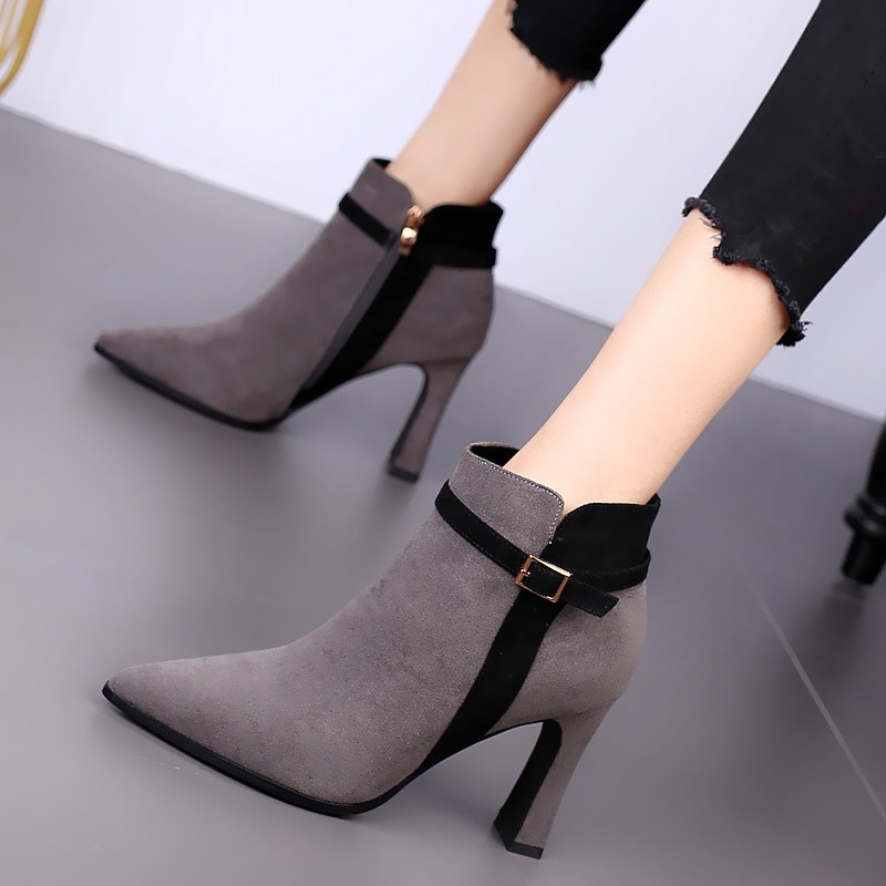 ✅PINKEY P029 Sepatu Boots Heels Import Murah Wanita Terkini Flat Korea Terlaris Populer