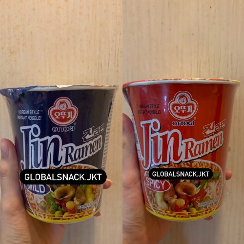 

[CUP] OTTOGI JIN RAMEN MILD / JIN RAMEN SPICY RAMEN KOREA