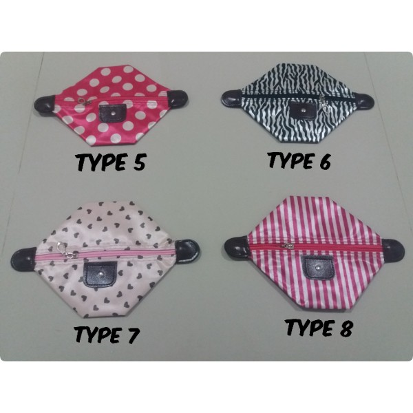 Tas Kosmetik MOTIF Pouch Serbaguna Kosmetik Colorfull