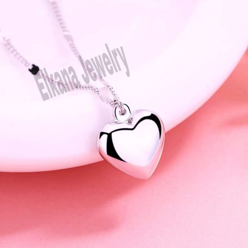 TITANIUM KALUNG LOVE RANTAI SPASI 03 SUPER BERKELAS PERHIASAN ANTI KARAT&amp;ANTI LUNTUR