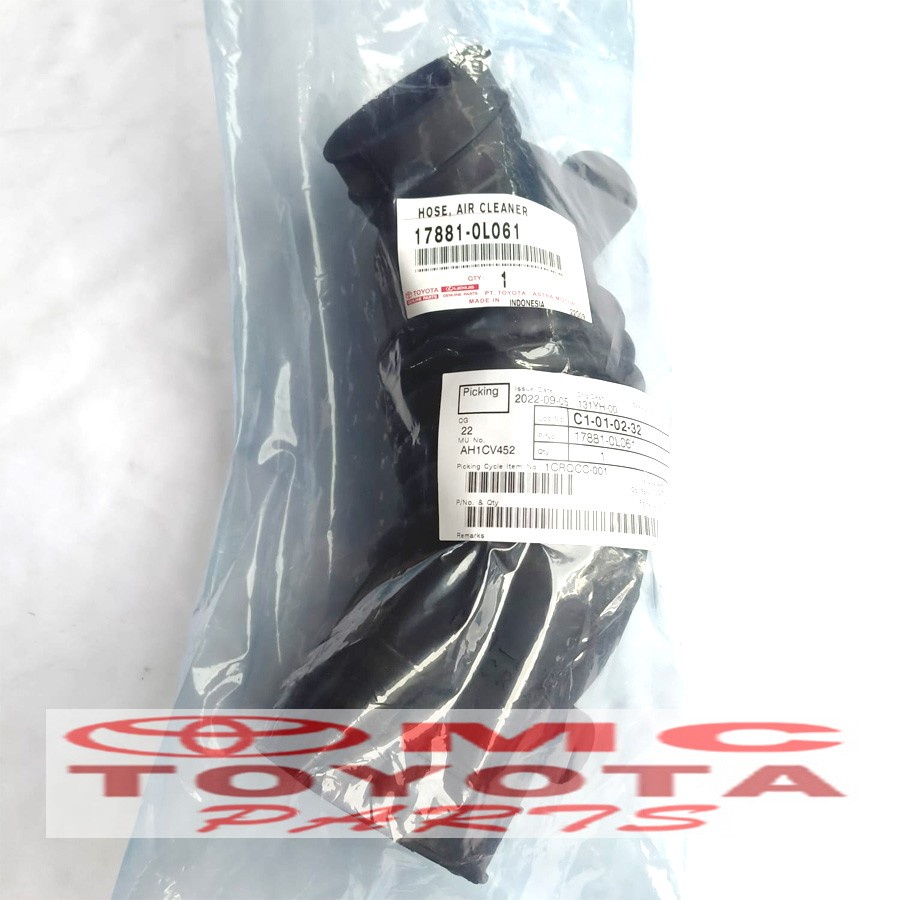 Selang Hawa / Selang Udara Innova Fortuner Hilux Diesel 17881-0L061