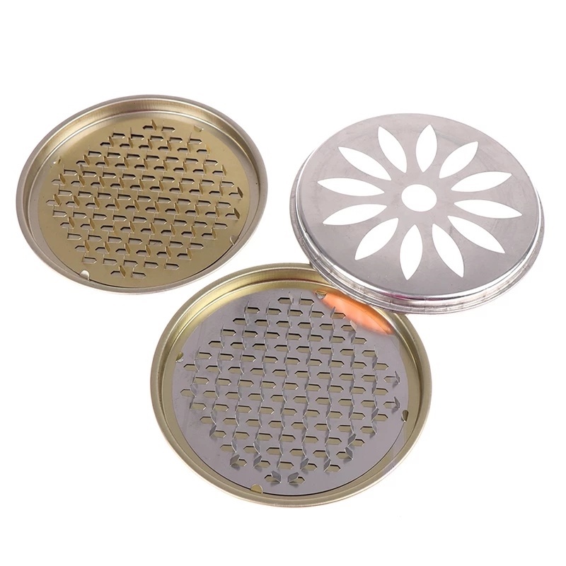 1pc Portable Stainless Steel Mosquito Coil Holder Tray for Outdoor Use, Deck, Patio, Pool Side, Camping, Hiking and Fishing