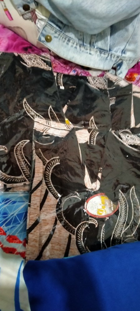 Bswart Batik Hrb026 Kenongo Hem Pendek Padi Pekalongan M L Xl Batik Pria Murah Modern Grosir